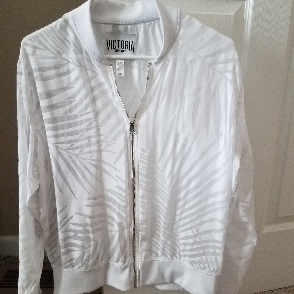 White Victoria's Secret sport jacket